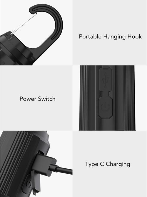 ⏰Rechargeable Retro Camping Lantern – Reliable Light Anytime!