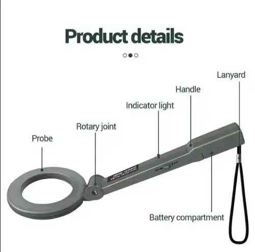 Handheld Highly Sensitive Metal Detectors