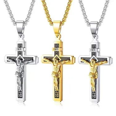 Limited Time Offer - Buy One Get One Free！Vintage Classic Cross Necklace