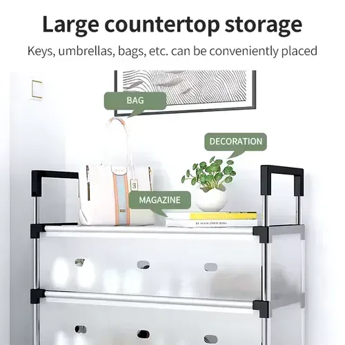 👟 Multi-Tier Dust-Proof Shoe Rack 🌟