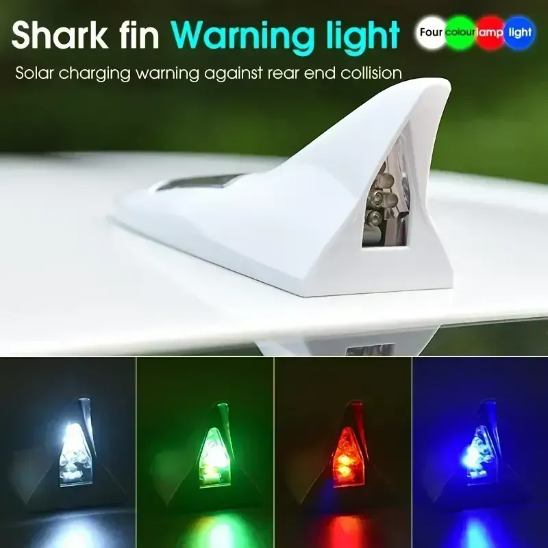 🚗Shark Fin Solar Warning Light for Car
