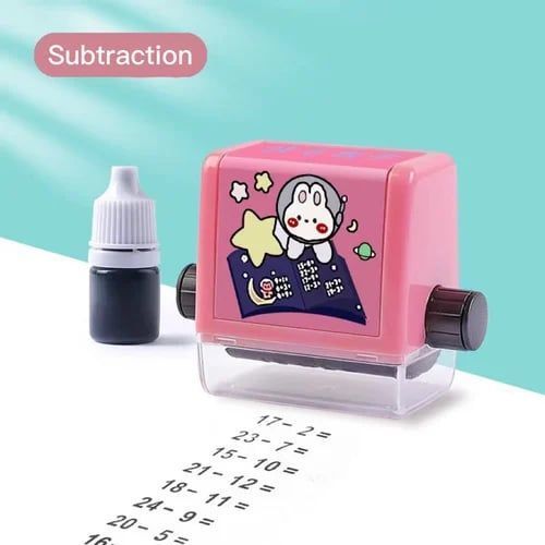 🔥Brain Improvement Device for Kids, Set-4:🔥All 4 style Roller: Addition Roller, Subtractive Roller, Multiplication Roller, Division Roller