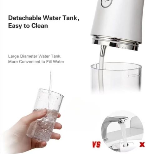 4-Head Rechargeable Electric Dental Irrigator