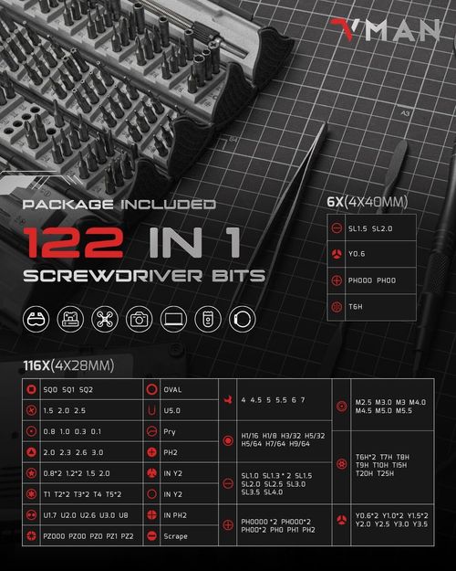128 in 1 Electronics Precision Screwdriver Set