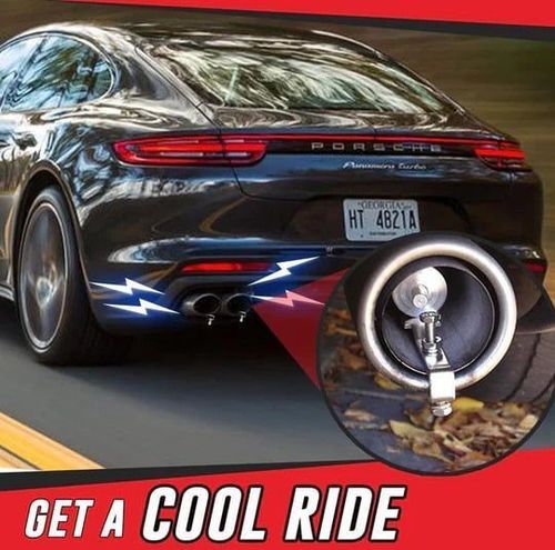 🏎️💨 TURBO SOUND WHISTLE MUFFLER EXHAUST🔥