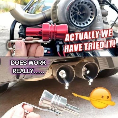 🏎️💨 TURBO SOUND WHISTLE MUFFLER EXHAUST🔥