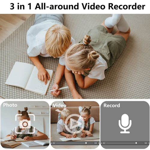 3 in 1 all-around video recorder