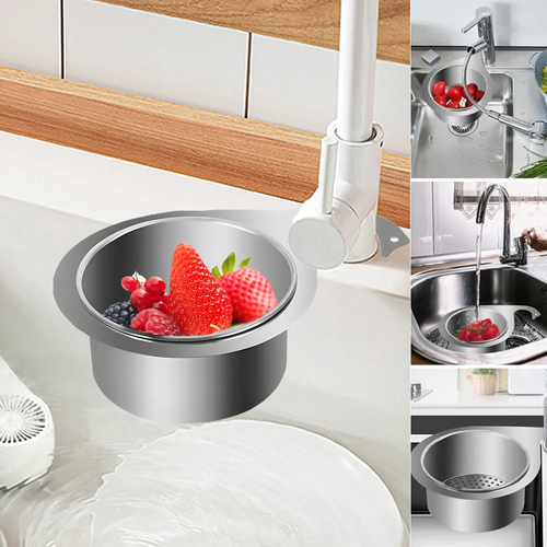 Stainless Steel Swan Sink Strainer Basket