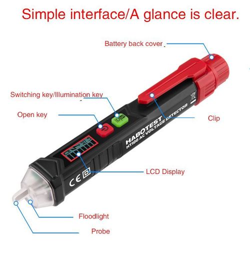 Non-Contact Voltage Tester Pen