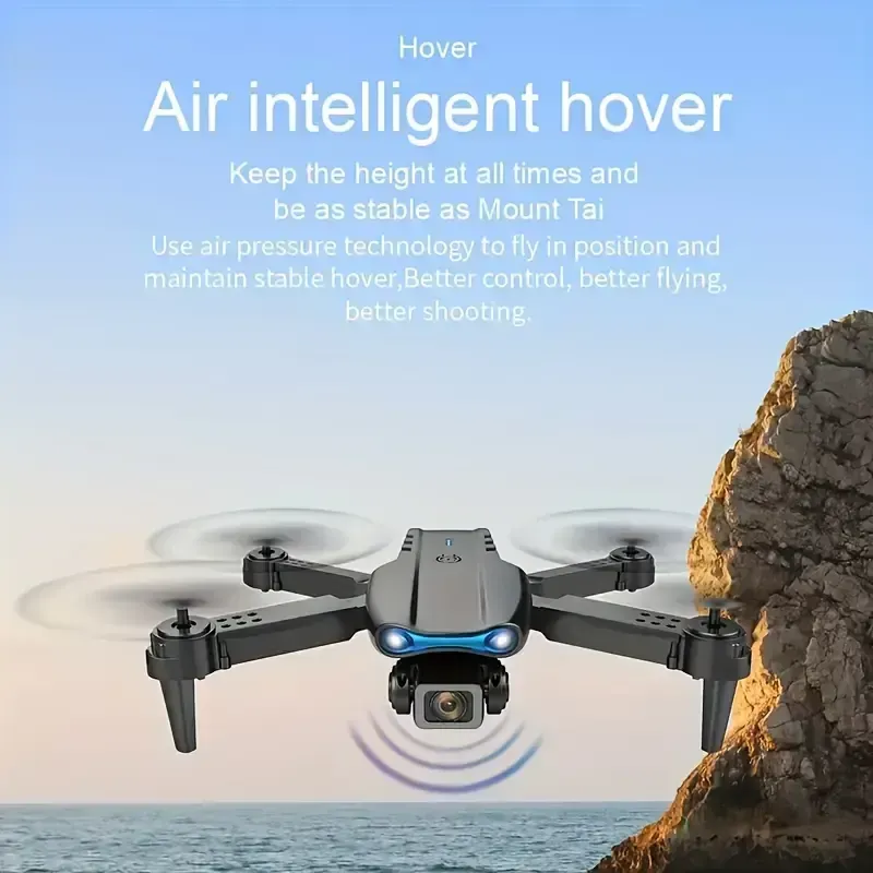 Long Range Drone, 2025 New Professional RC Long Range Drone with 2 Batteries, Dual Camera Double Folding RC Long Range Drone Height Hold Remote Control Toy