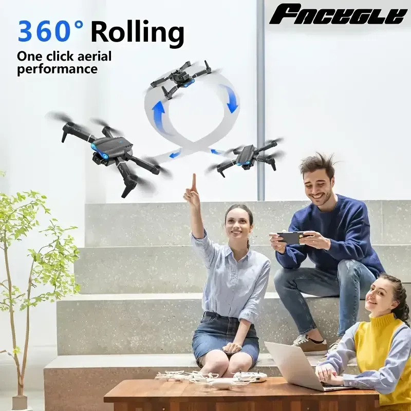 Long Range Drone, 2025 New Professional RC Long Range Drone with 2 Batteries, Dual Camera Double Folding RC Long Range Drone Height Hold Remote Control Toy
