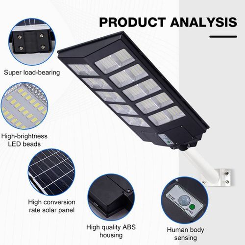 Solar street lamp All in one outdoor waterproof Motion sensor solar street light for road park courtyard lighting