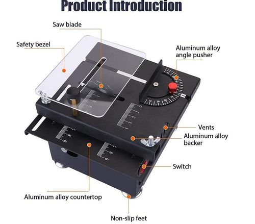 Mini Multi-Functional Table Saw