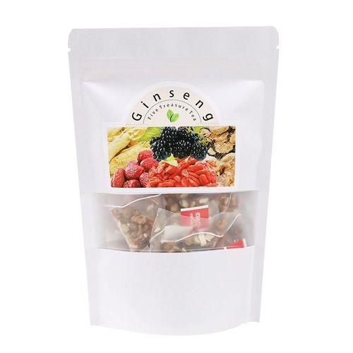 Men's Health Instant Herbal Tea Five Treasure Ginseng Flavor for Amazon Cross-Border Specialty Bagged Tea 25+ Pack