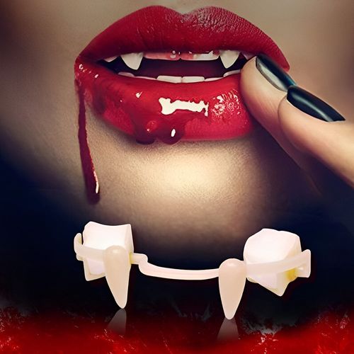 Clearance Sale - 70% OFF⏰ Retractable Halloween Vampire Fangs