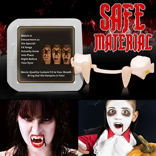 Clearance Sale - 70% OFF⏰ Retractable Halloween Vampire Fangs