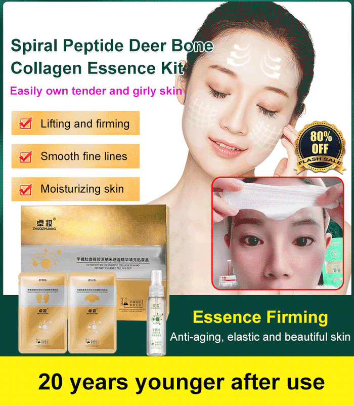 2026New Instant Skin Essence Collagen Set - 20 years younger after use