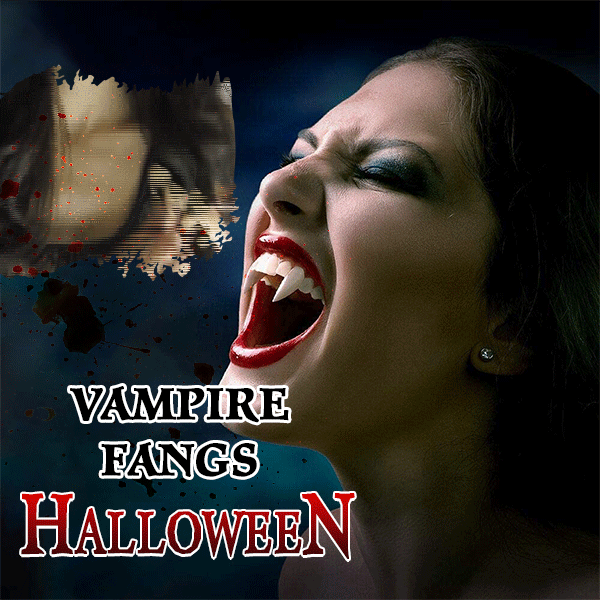 Clearance Sale - 70% OFF⏰ Retractable Halloween Vampire Fangs