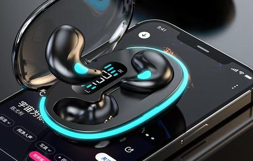 Wireless Bluetooth Earbuds for Sleeping Gaming  Invisible Mini In Ear with LED Display Low Latency