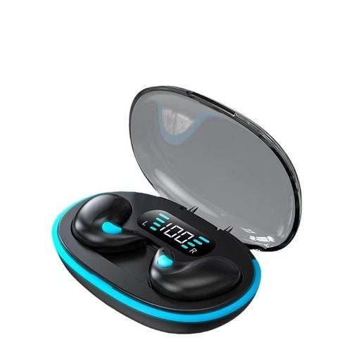 Wireless Bluetooth Earbuds for Sleeping Gaming  Invisible Mini In Ear with LED Display Low Latency