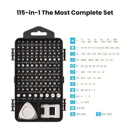 🔥115 in 1 screwdriver