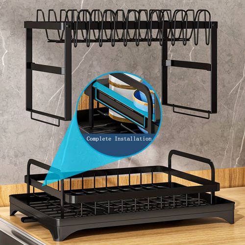 2-tier dish rack