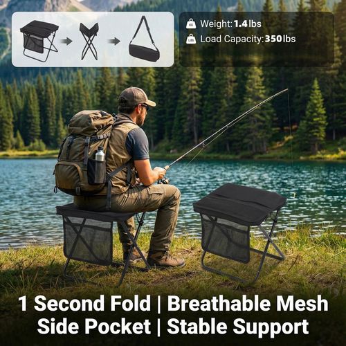 Outdoor folding stool