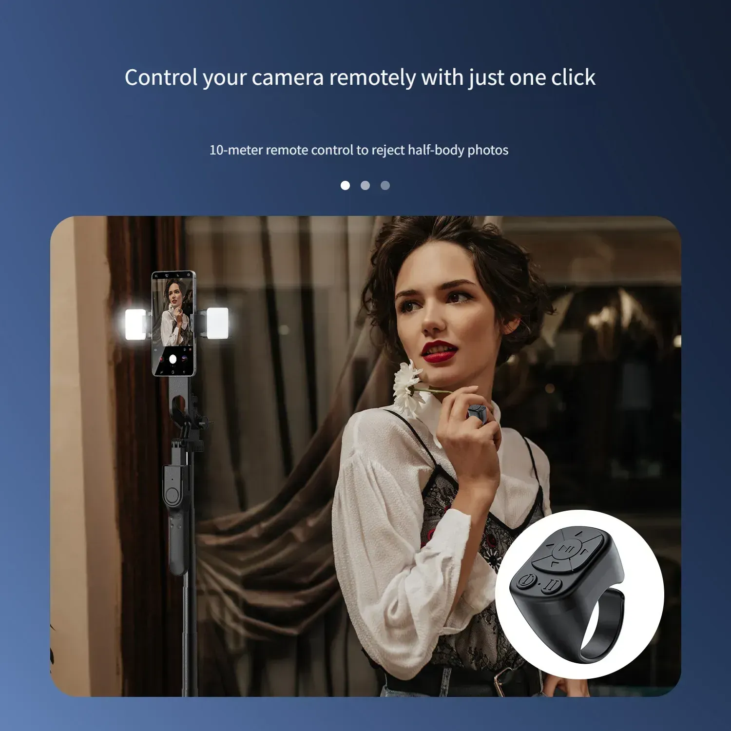 Multifunctional mobile phone remote control