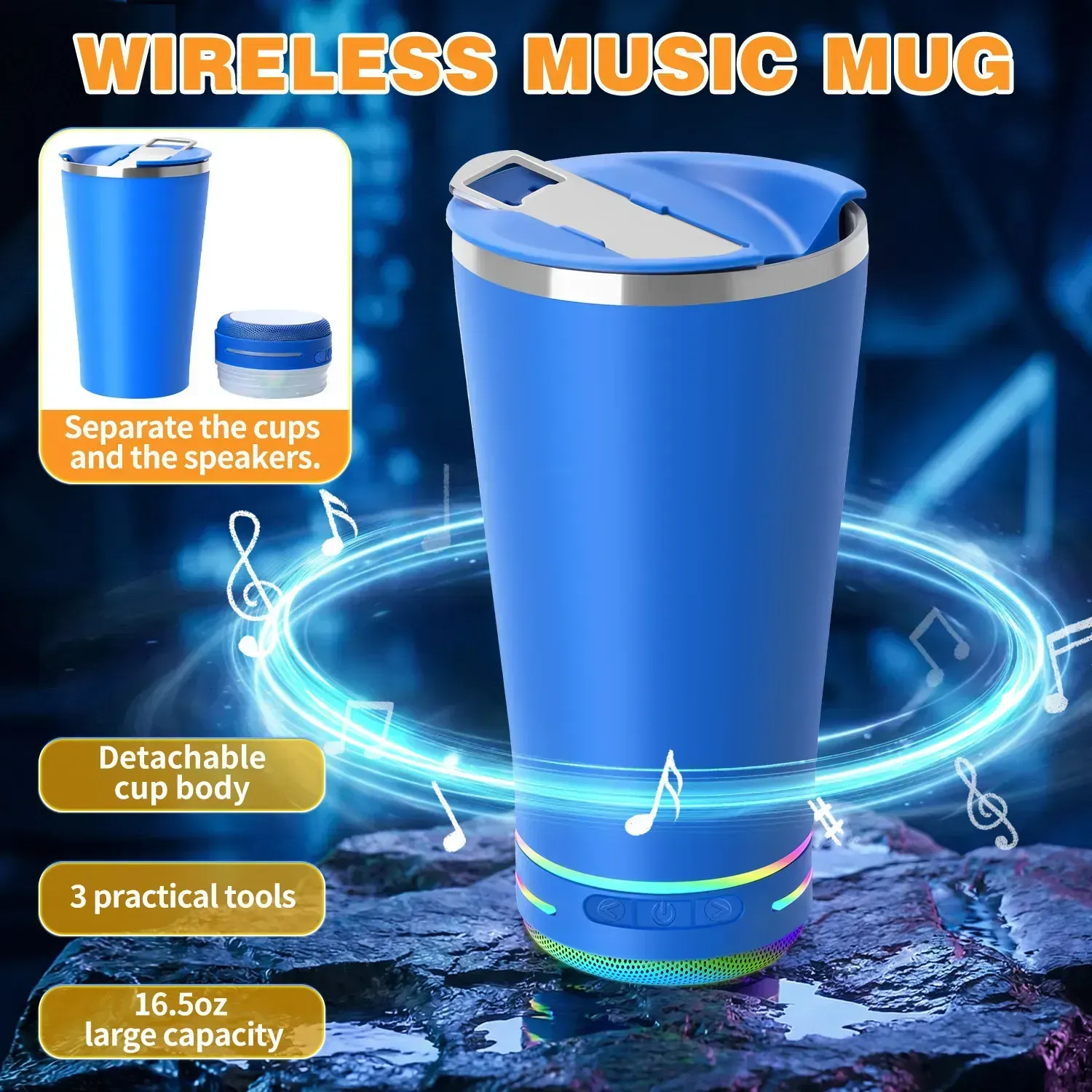 Music water cup