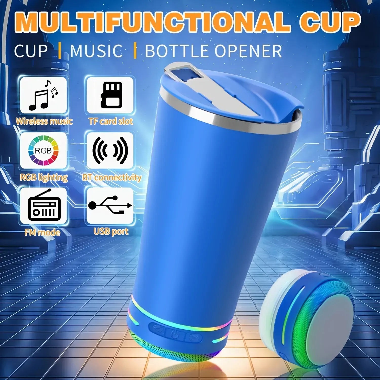 Music water cup