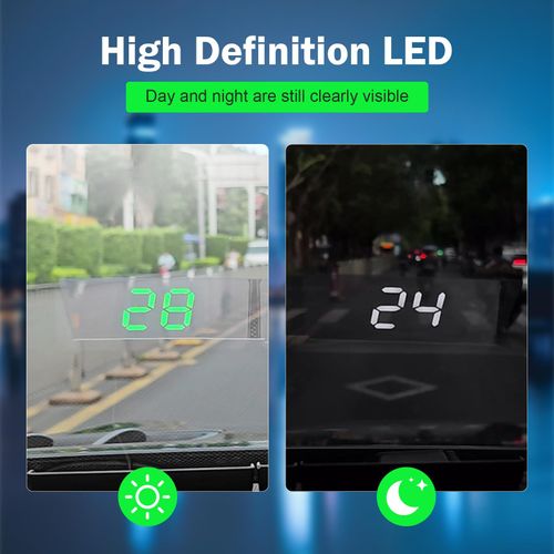 🔥Hot Seller🔥 COD！Heads Up Display for Cars for Audi RS , Windshield Speedometer Projector with Projection Reflector Digital Speedometer