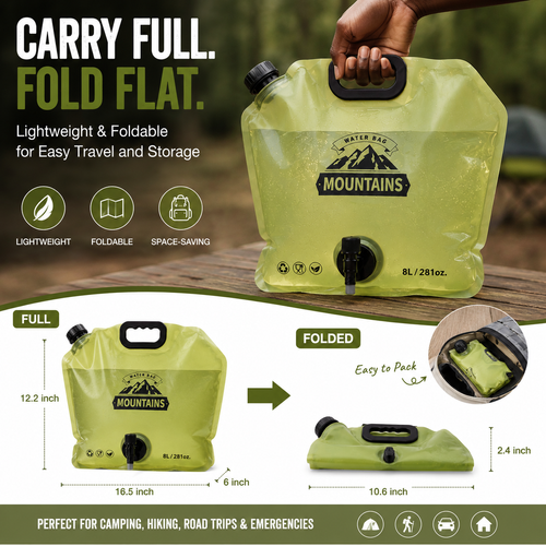🔥HOT SALE🔥Water Pouch – Carry Water Anywhere Easy