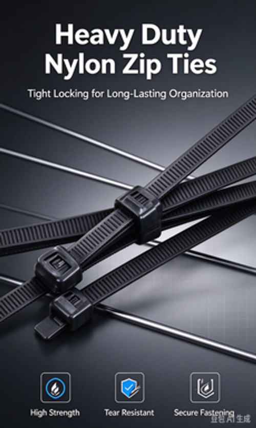 KESelf-Locking Nylon Cable Ties1001