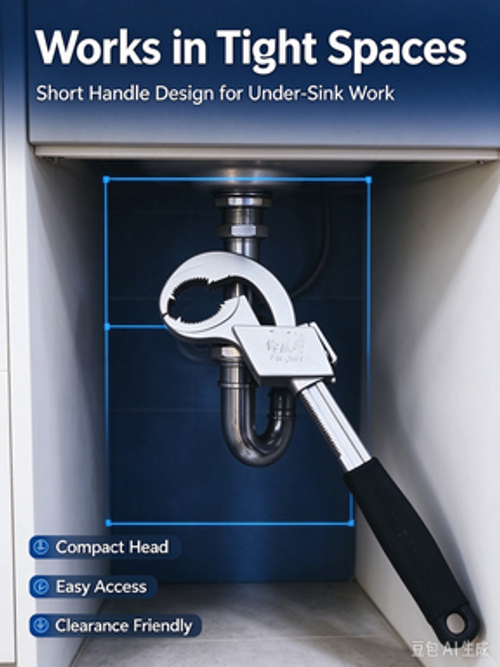 KELarge Opening Bathroom Wrench1001
