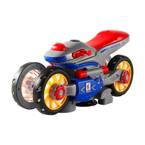 Stunt rotação motocicleta