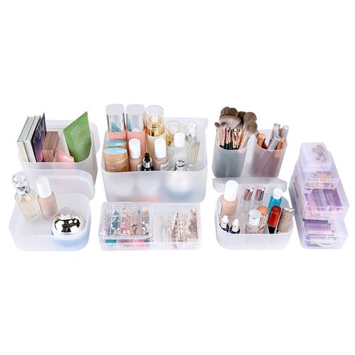 Relavel 12-pack Makeup Oeganizer Case Holder