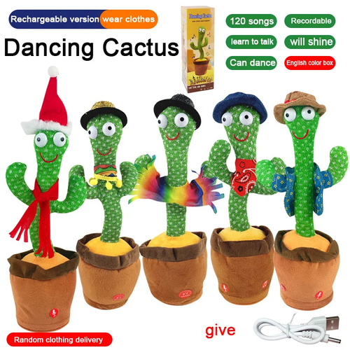 Dancing Talking Cactus Toys