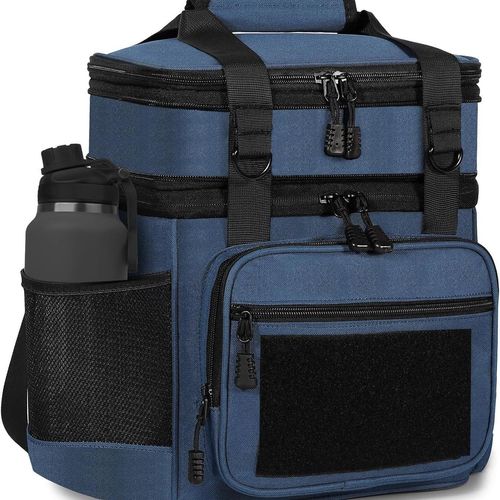 ⏰Limited time offer🍱🧊Extra-large thermal lunchbox – Keeps food hot or cold for hours, waterproof and with multiple compartments✨