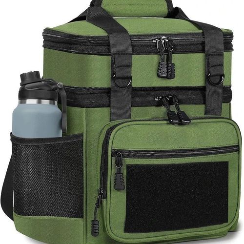 ⏰Limited time offer🍱🧊Extra-large thermal lunchbox – Keeps food hot or cold for hours, waterproof and with multiple compartments✨