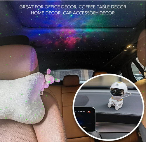🚀Astronaut LED Projector Lamp🎶Bluetooth Music Projector Astro ✨Aurora Atmosphere Night Light
