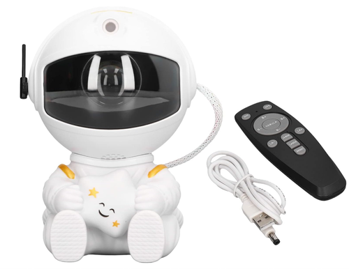 🚀Astronaut LED Projector Lamp🎶Bluetooth Music Projector Astro ✨Aurora Atmosphere Night Light