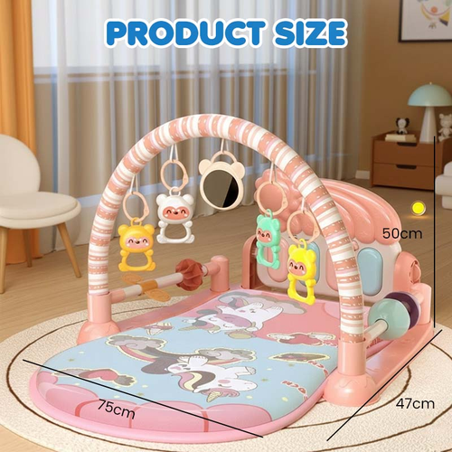 🎵3-in-1 Baby Music Piano Game Mat