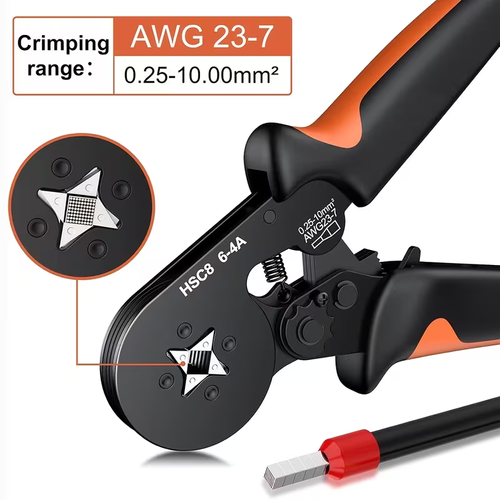 UMLIFE Ferrule Crimping Tool Kit with 1250 Wire Connectors, Insulated VE Tubular Crimp Terminals