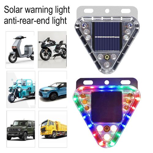 🔥🦅2026 New Arrival🔥🌞💡🚛 Waterproof Solar-Powered Truck Tail Warning Light👇