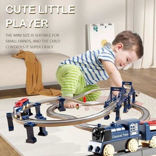🔥🚂Children's Electric Track Train 👨‍👩‍👧‍👦🚀