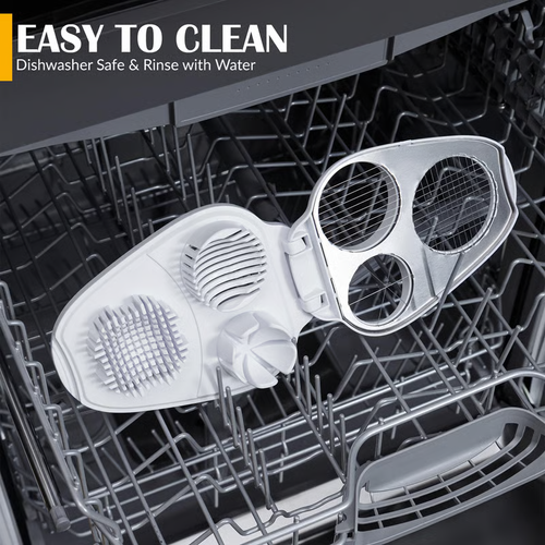 3-in-1 Premium Stainless Steel and Plastic Egg Cutter Petal Slicers for Home Cooking Modern Style Premium Egg Tools