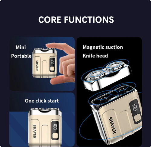 Travel Electric Shaver for Men