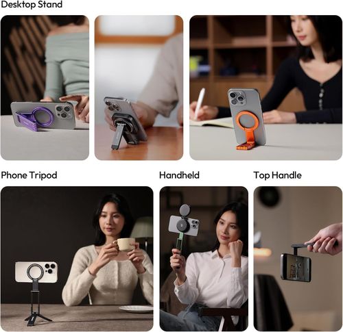 🔥HOT SALE🔥Magnetic Phone Tripod for iPhone, Portable Phone Holder Mini Tripod