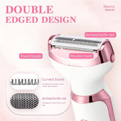 🔥 Comfort 4-in-1 Electric Shaver – ✨ Provides a super clean shave 🪒 Safe for all skin areas ✅🧴.