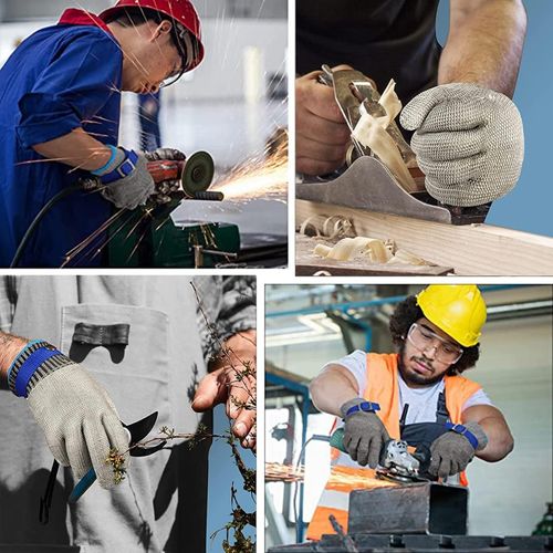 🥩Heavy-Duty🍖 Level 9 Cut Resistant Glove🔪🚫Cut Resistant Stainless Steel Metal Mesh Chainmail Glove
